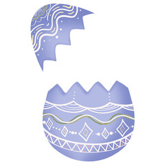 colorful easter eggs