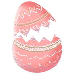 colorful easter eggs