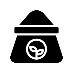 fertilizer glyph icon