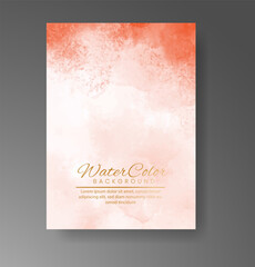 Cards with watercolor background. Design for your cover, date, postcard, banner, logo.