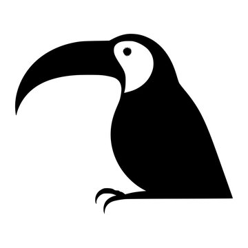 illustration of a Vector toucan bird