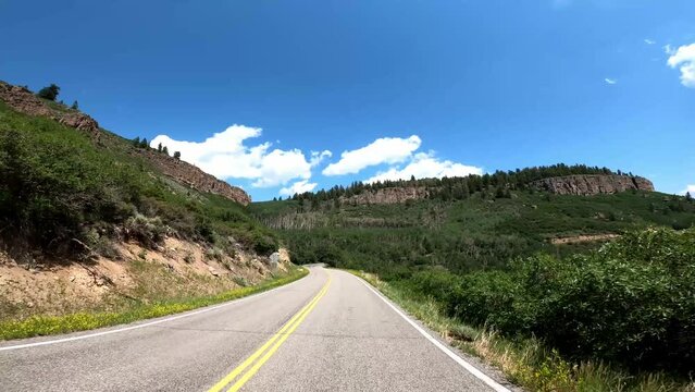 Colorado Driving 215 Hermits Rest Vista Pine Creek Overlook