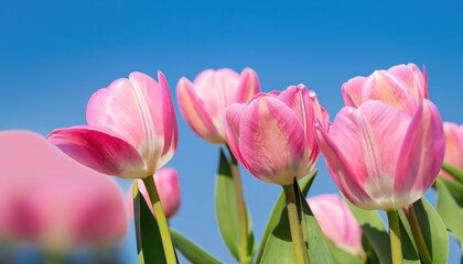 Tulip flower in the garden