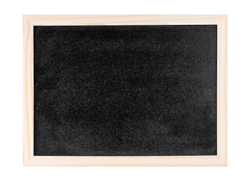 Black board for writing with chalk.