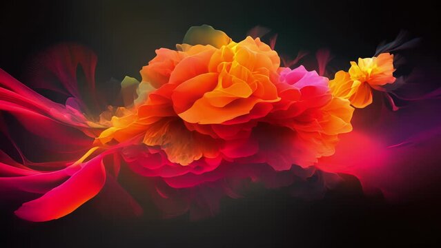 Imaginative portrayal of a s brain development, representing the beginning of consciousness through abstract design.