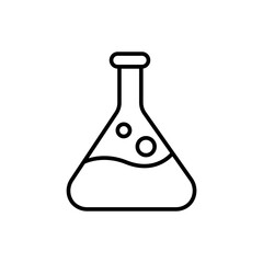 Magic potion outline icons, minimalist vector illustration ,simple transparent graphic element .Isolated on white background