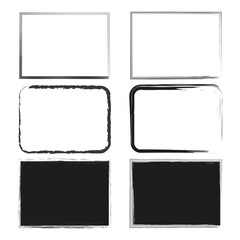 square template backgrounds. Vector illustration. EPS 10.