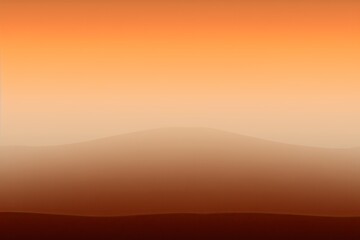 Fototapeta premium Workspace for creators and designers. Gradient. Template, working area for creatives. Brochure. Gamma. Curve. Geometry. Inlay. Blurred tonal transition. Golden, beige, sand and brown colors, tints