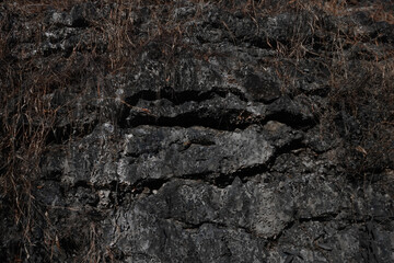 Photo of mountain rock texture suitable for background
