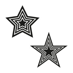 Obraz premium Star icon. Vector illustration. EPS 10.