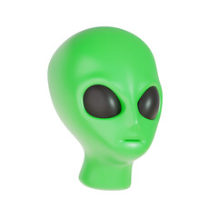 alien 3d icon