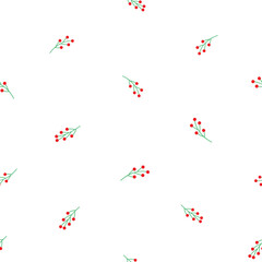 Floral seamless background. Pattern for continuous replicate. Vector illustration