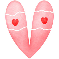 Heart in Valentine's Day