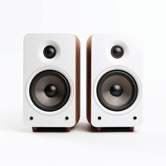 Fototapeta premium Small White Speakers