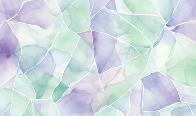 watercolor abstract background pastel colors green violet
