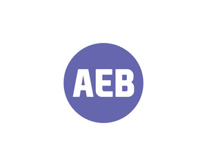 AEB LOGO DESIGN VECTOR TEMPLATE