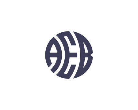 AEB LOGO DESIGN VECTOR TEMPLATE