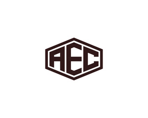 AEC LOGO DESIGN VECTOR TEMPLATE