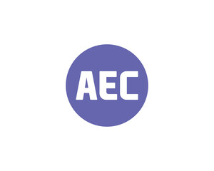 AEC LOGO DESIGN VECTOR TEMPLATE