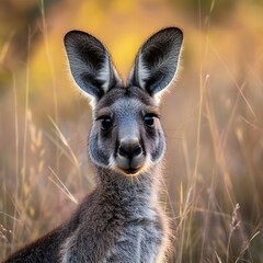 kangaroo in the grass