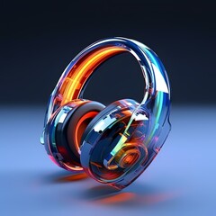 Abstract Conceptual Headphones from the Future

