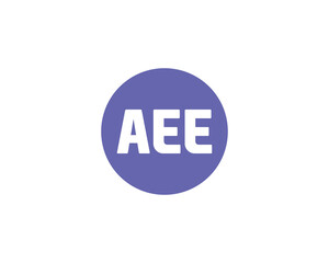 AEE LOGO DESIGN VECTOR TEMPLATE