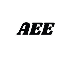 AEE LOGO DESIGN VECTOR TEMPLATE