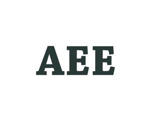 AEE LOGO DESIGN VECTOR TEMPLATE
