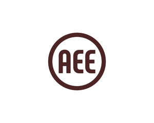 AEE LOGO DESIGN VECTOR TEMPLATE