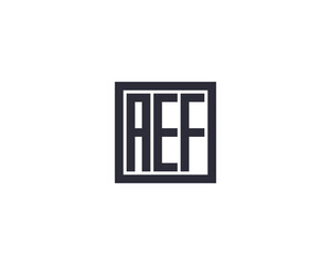AEF LOGO DESIGN VECTOR TEMPLATE
