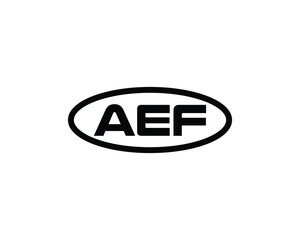 AEF LOGO DESIGN VECTOR TEMPLATE