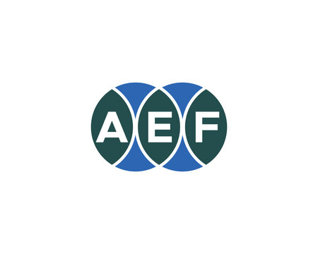 AEF LOGO DESIGN VECTOR TEMPLATE