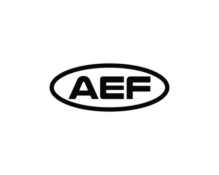 AEF LOGO DESIGN VECTOR TEMPLATE