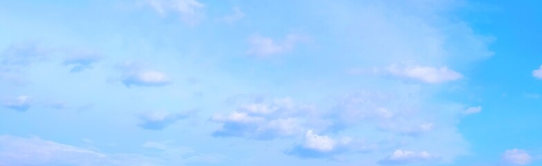 blue sky with clouds