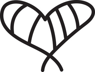 heart doodle, love symbol, background, illustration, valentine, valentines, drawing, scribble, outline