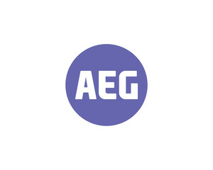 AEG LOGO DESIGN VECTOR TEMPLATE