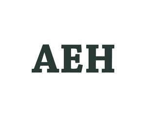 AEH LOGO DESIGN VECTOR TEMPLATE