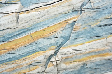 glacial rock with striations