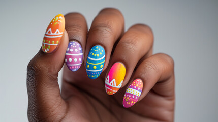 easter nails art idea