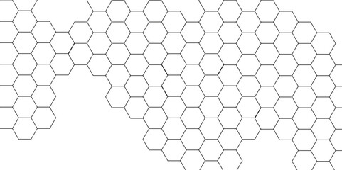  Futuristic abstract honeycomb technology white hexagon background. Abstract background with hexagon, modern abstract vector polygonal pattern. Luxury white hexagon pattern.