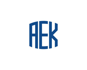 AEK LOGO DESIGN VECTOR TEMPLATE