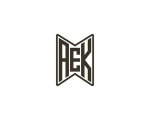 AEK LOGO DESIGN VECTOR TEMPLATE