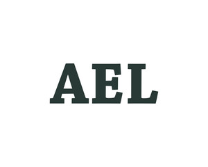 AEL LOGO DESIGN VECTOR TEMPLATE