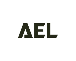 AEL LOGO DESIGN VECTOR TEMPLATE