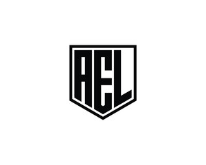 AEL LOGO DESIGN VECTOR TEMPLATE