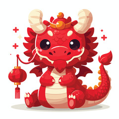 Welcome the Chinese New Year with our 2024 Dragon Icon! This charming design features a stylized dragon, a symbol of power, strength, and good luck in Chinese culture.