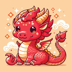 Welcome the Chinese New Year with our 2024 Dragon Icon! This charming design features a stylized dragon, a symbol of power, strength, and good luck in Chinese culture.