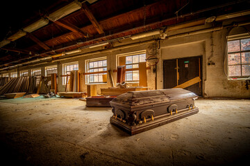 The abandoned coffin factory