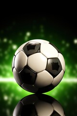 soccer ball on grass