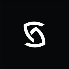 Monogram SC Letter Logo Design. Usable for Business Logo. Logo Element